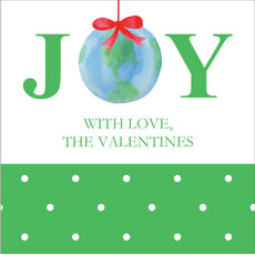 Joy to the World Gift Stickers
