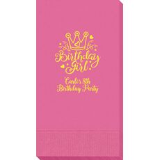 Birthday Girl Guest Towels