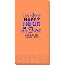 It's Always Happy Hour at the Shore Guest Towels