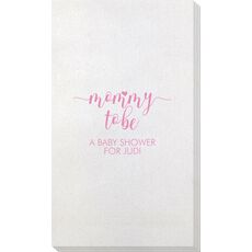 Mommy to Be Bamboo Luxe Guest Towels