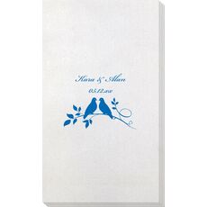 Birds on a Branch Bamboo Luxe Guest Towels