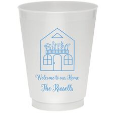 Garden House Colored Shatterproof Cups