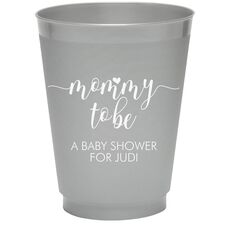Mommy to Be Colored Shatterproof Cups