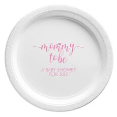Mommy to Be Paper Plates