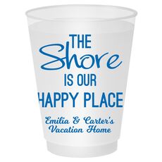 The Shore Is Our Happy Place Shatterproof Cups