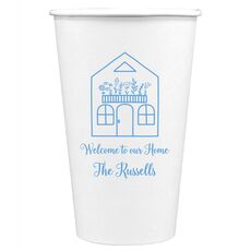 Garden House Paper Coffee Cups