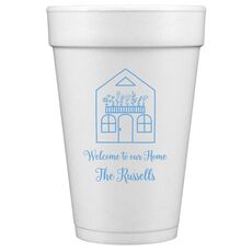 Garden House Styrofoam Cups