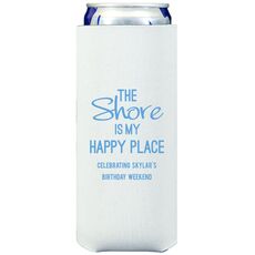 The Shore Is My Happy Place Collapsible Slim Huggers