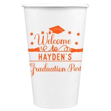 Graduation Party Paper Coffee Cups
