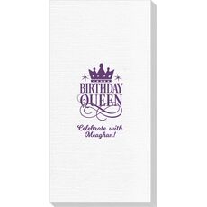 Birthday Queen Deville Guest Towels
