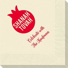 Shanah Tovah Pomegranate Napkins