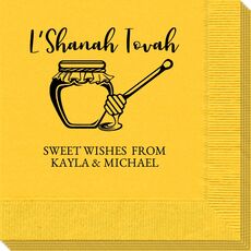 L'Shanah Tovah Honey Pot Napkins