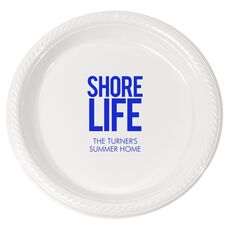 Shore Life Plastic Plates
