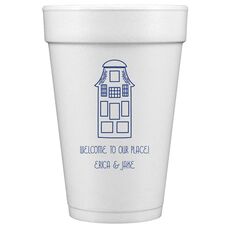Townhouse Styrofoam Cups