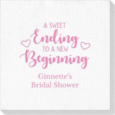 A Sweet Ending to a New Beginning Deville Napkins