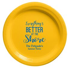 Everything's Better at the Shore Paper Plates