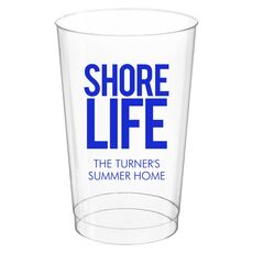 Shore Life Clear Plastic Cups