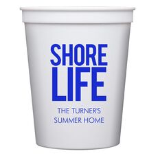 Shore Life Stadium Cups