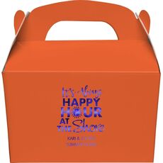 It's Always Happy Hour at the Shore Gable Favor Boxes
