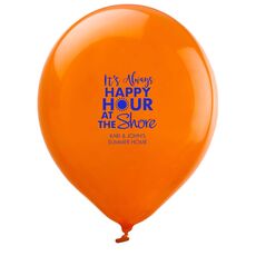 It's Always Happy Hour at the Shore Latex Balloons