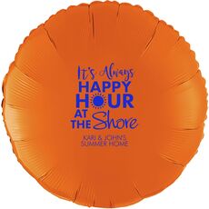 It's Always Happy Hour at the Shore Mylar Balloons
