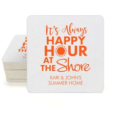 It's Always Happy Hour at the Shore Square Coasters