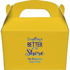 Everything's Better at the Shore Gable Favor Boxes