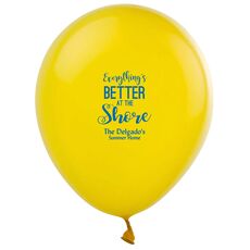Everything's Better at the Shore Latex Balloons