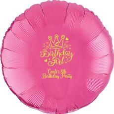 Birthday Girl Mylar Balloons