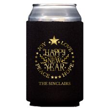Happy New Year Collapsible Koozies