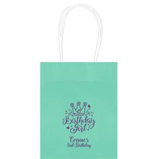 Birthday Girl Mini Twisted Handled Bags