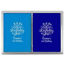 Birthday Girl Double Deck Playing Cards