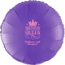 Birthday Queen Mylar Balloons