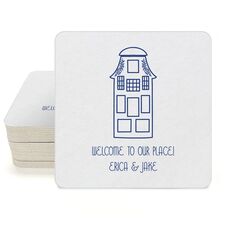 Townhouse Square Coasters