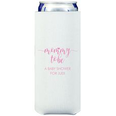 Mommy to Be Collapsible Slim Koozies