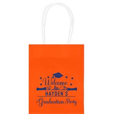 Graduation Party Mini Twisted Handled Bags