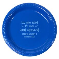 All You Need Is Love and Dessert Plastic Plates