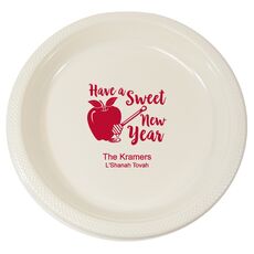 Have a Sweet New Year Plastic Plates