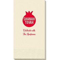 Shanah Tovah Pomegranate Guest Towels