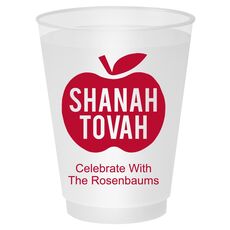 Shanah Tovah Apple Shatterproof Cups