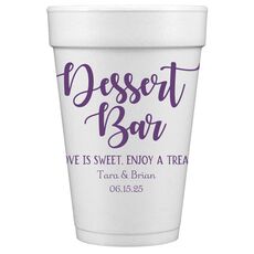 Dessert Bar Styrofoam Cups