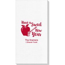 Have a Sweet New Year Deville Guest Towels