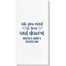 All You Need Is Love and Dessert Deville Guest Towels