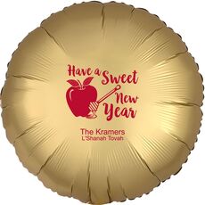 Have a Sweet New Year Mylar Balloons