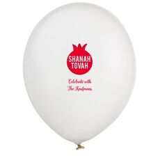 Shanah Tovah Pomegranate Latex Balloons