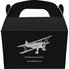 Biplane Gable Favor Boxes