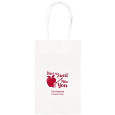 Have a Sweet New Year Medium Twisted Handled Bags