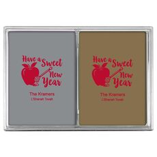 Have a Sweet New Year Double Deck Playing Cards