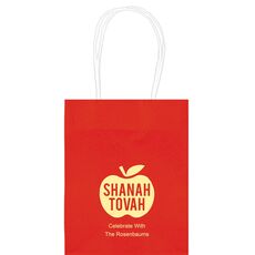Shanah Tovah Apple Mini Twisted Handled Bags