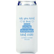 All You Need Is Love and Cake Collapsible Slim Huggers